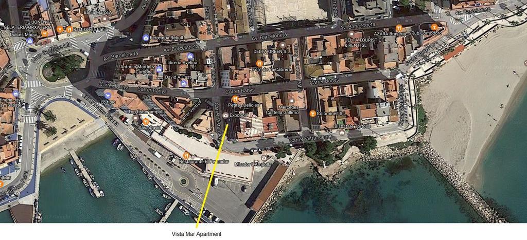 Vista Mar Apartment L'Ampolla Kültér fotó